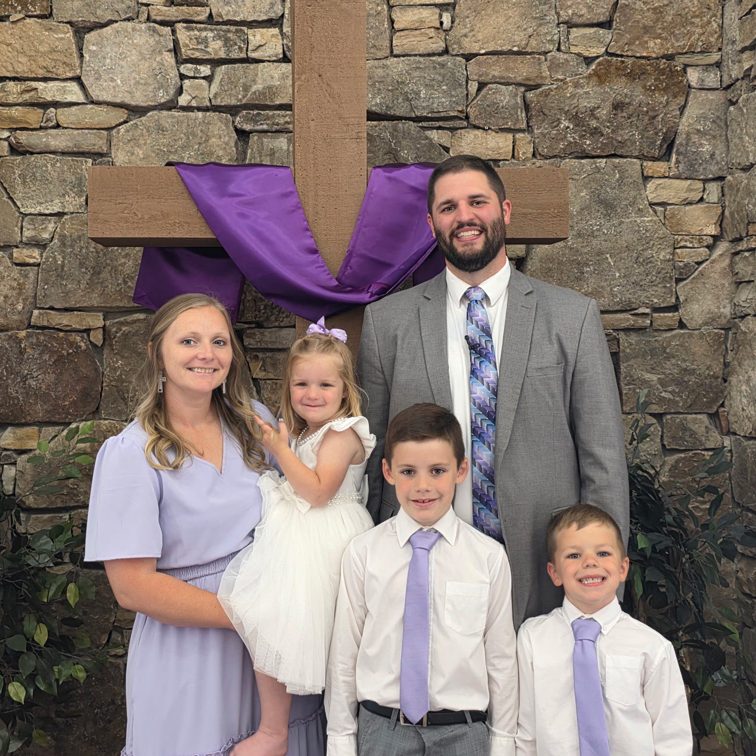 Easter 2025 family photo Easter 2025 family photo